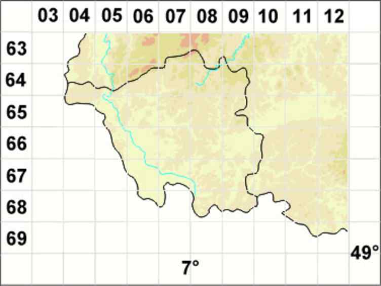 Karte Herbar M