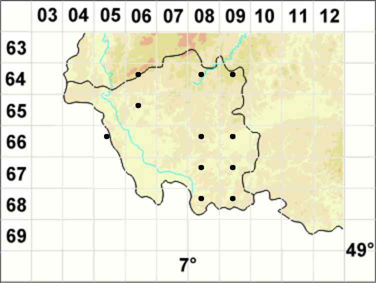 Karte Herbar POLL